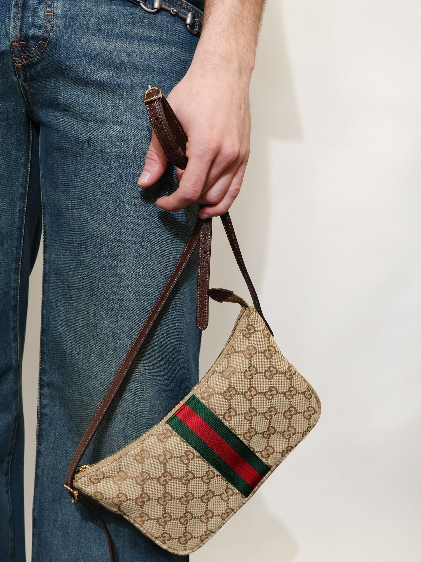 Lunetta GG canvas crossbody bag
