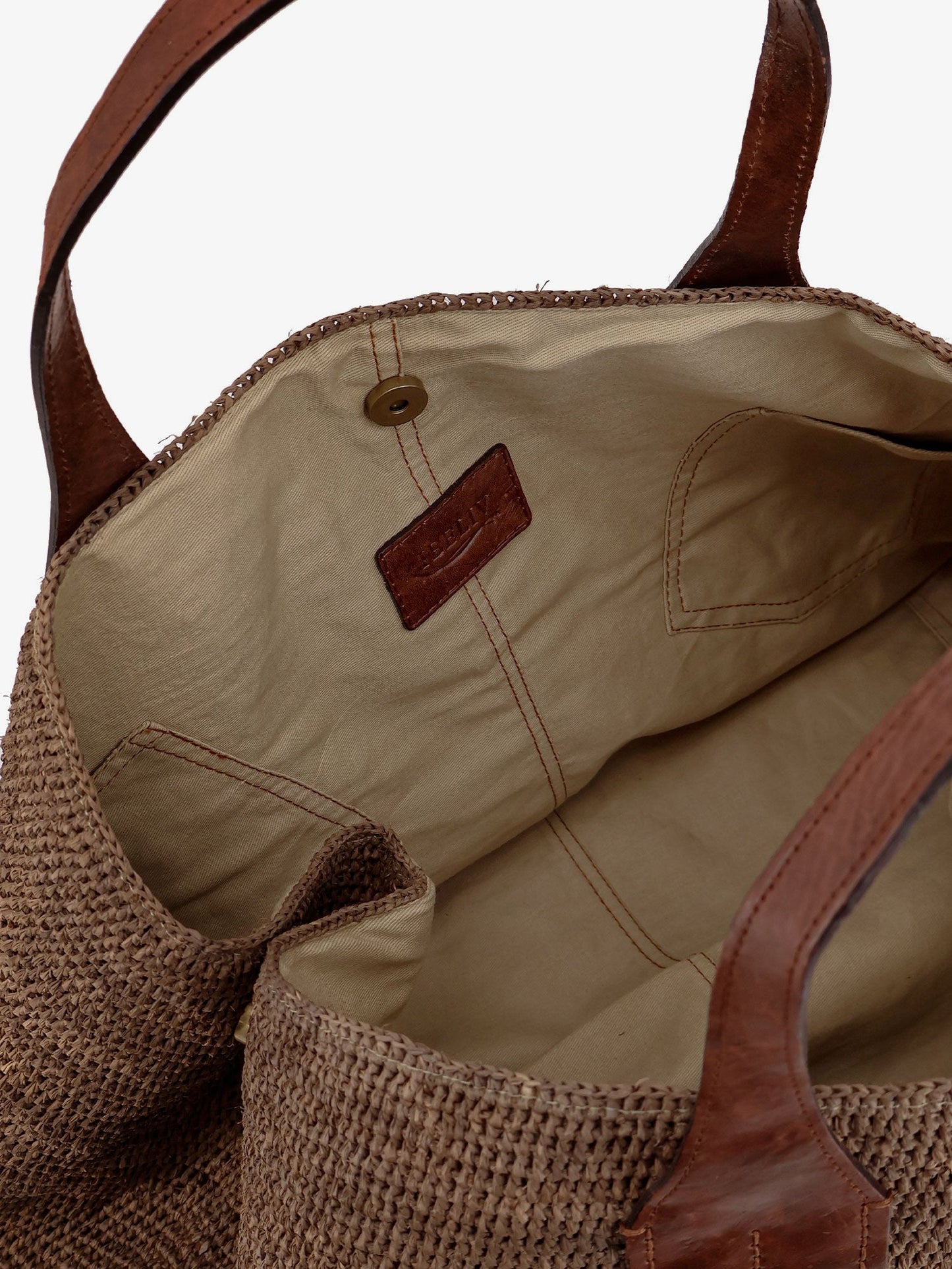 Rio raffia shoulder bag
