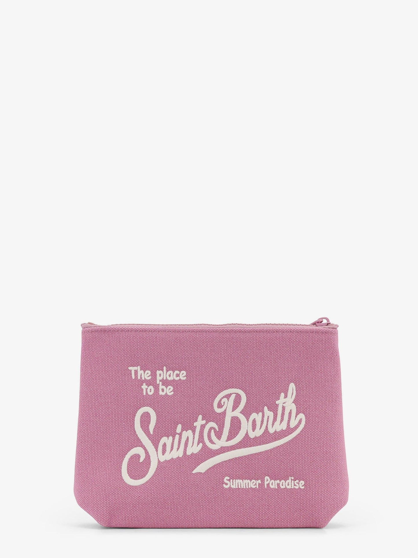 Aline canvas clutch