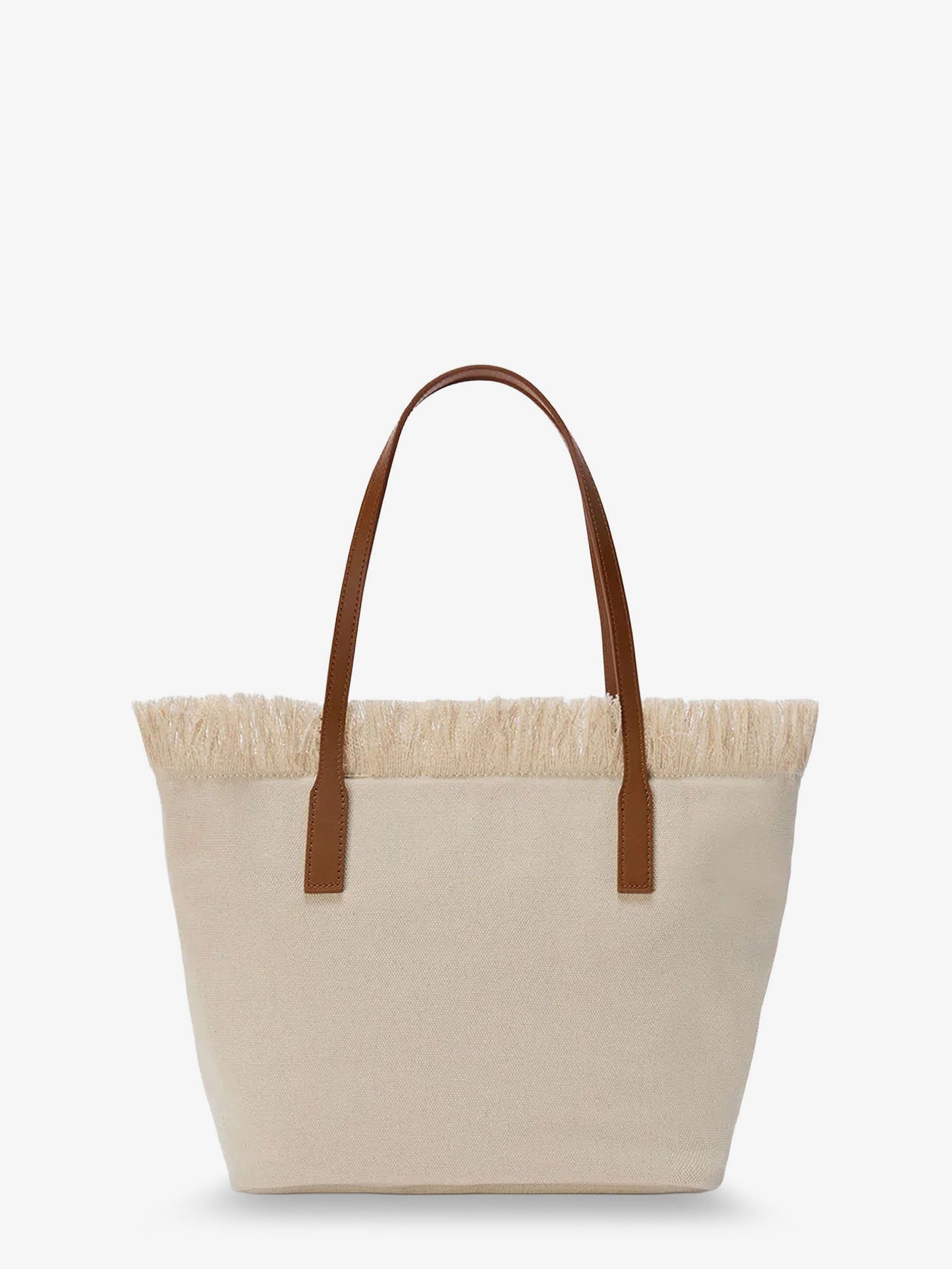 City bag Mid Fringe canvas shoulder bag