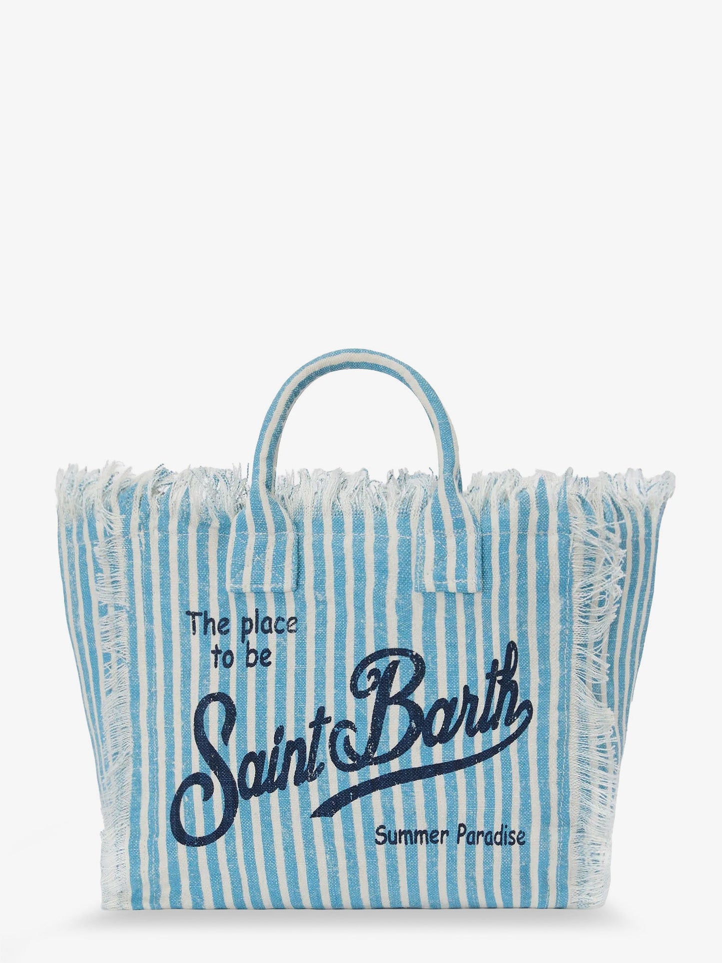 Vanity linen shoulder bag