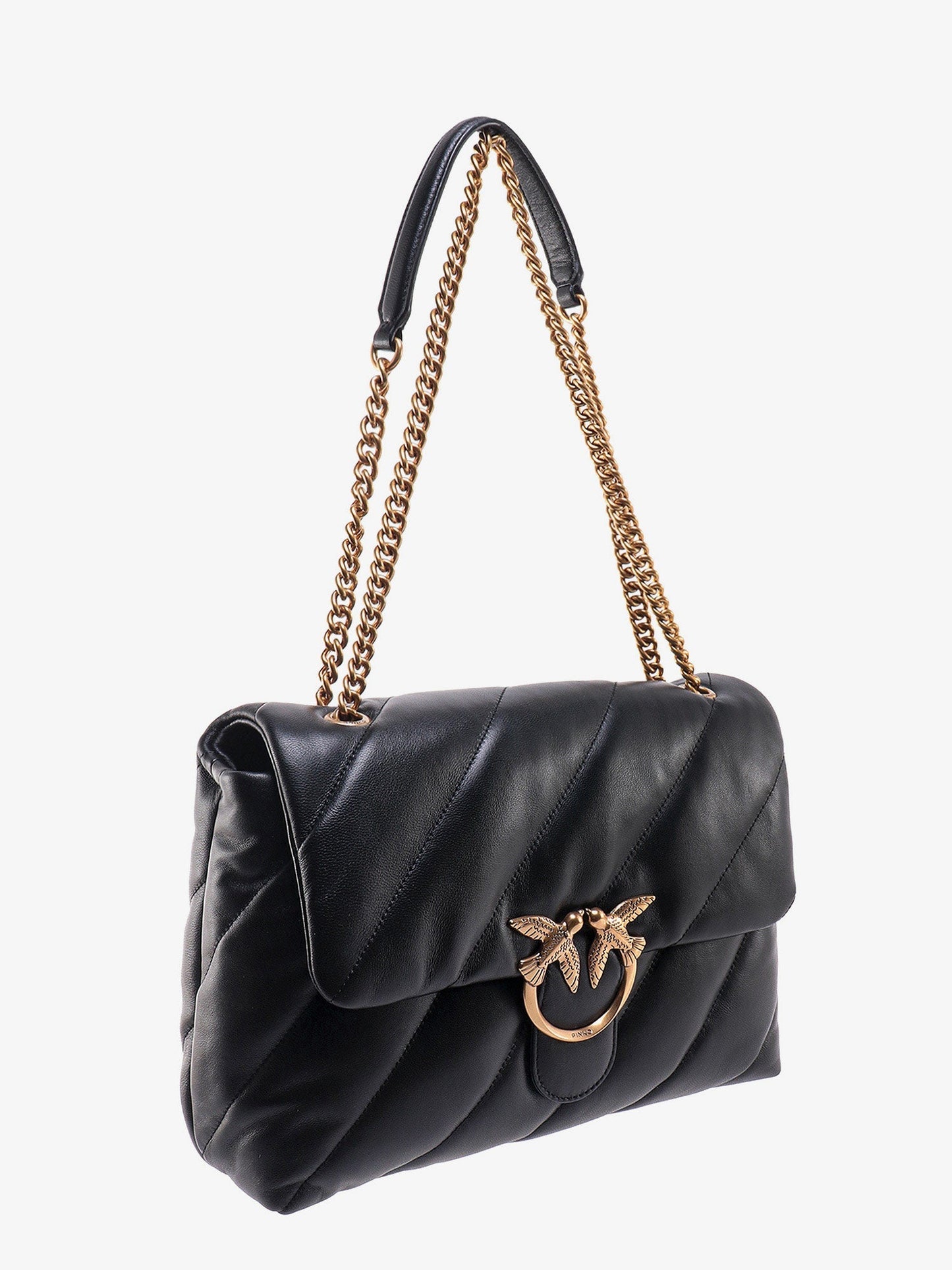 Love Puff quilted leather crossbody bag
