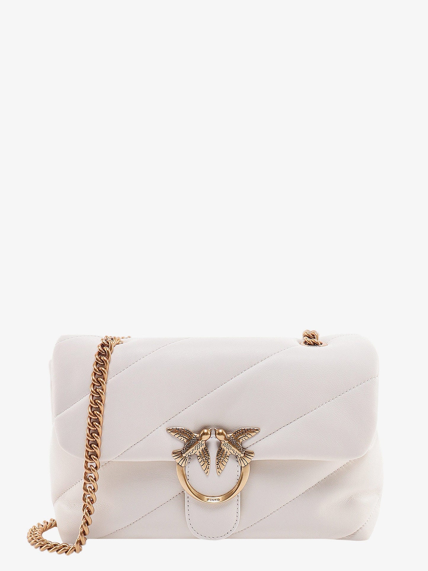 Love Puff Classic quilted leather crossbody bag