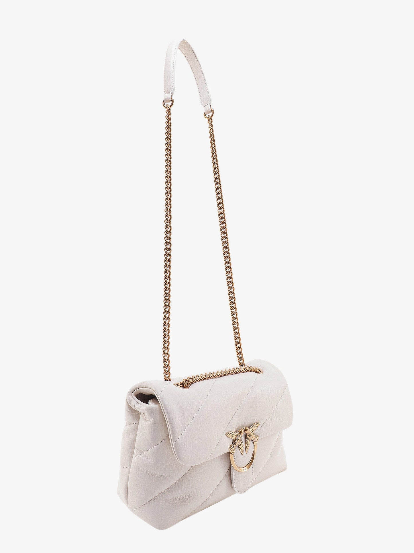 Love Puff Classic quilted leather crossbody bag