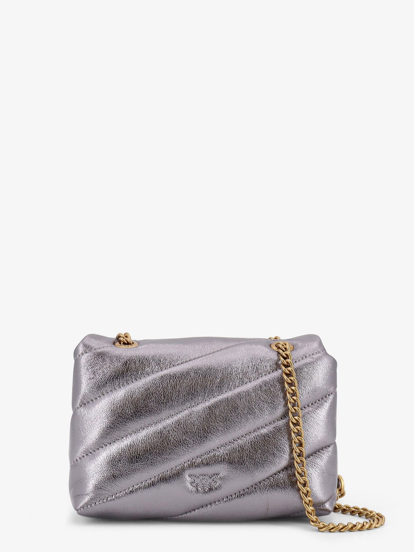 Laminated leather Baby Love Puff crossbody bag