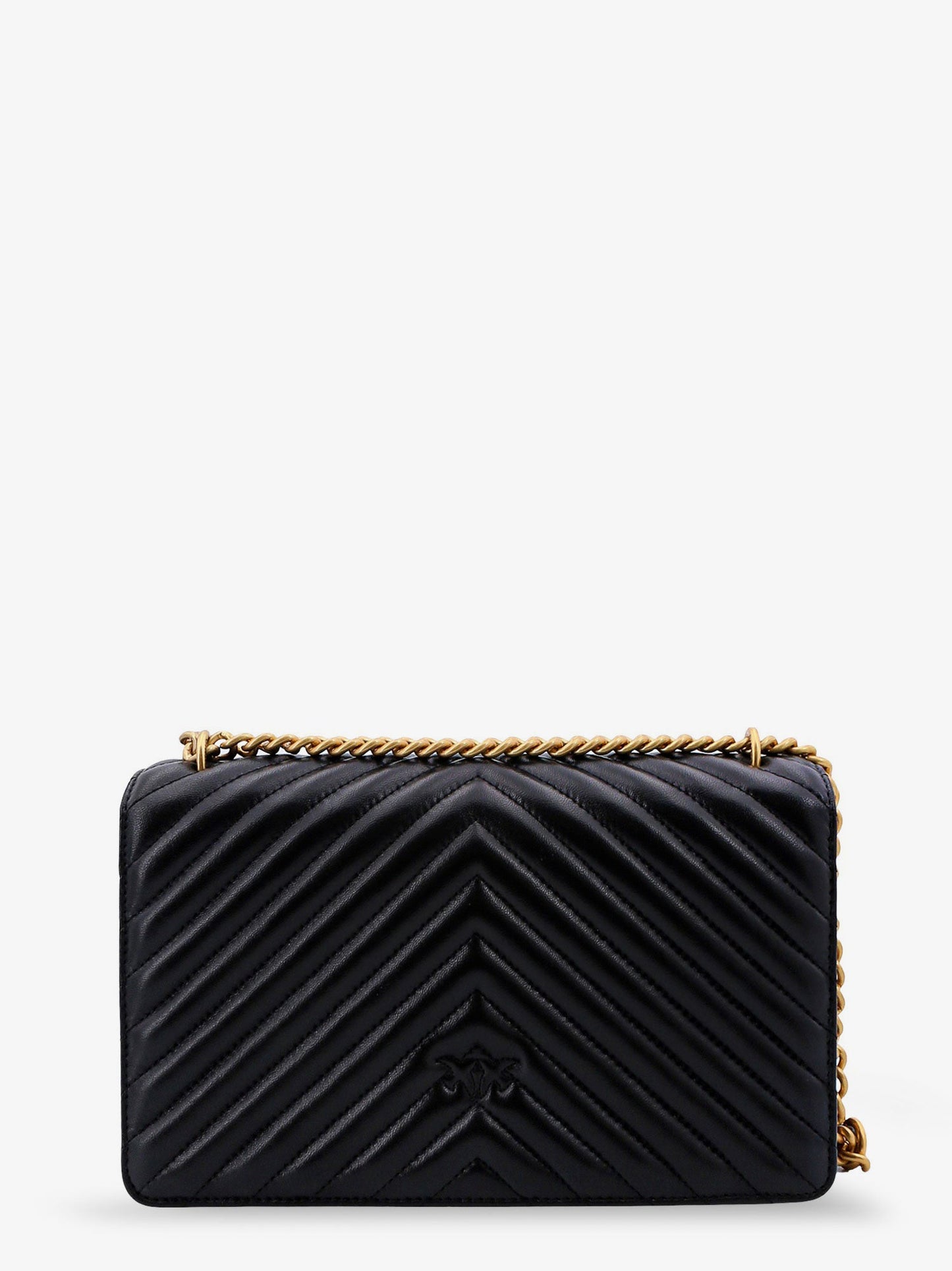 Love One quilted leather crossbody bag