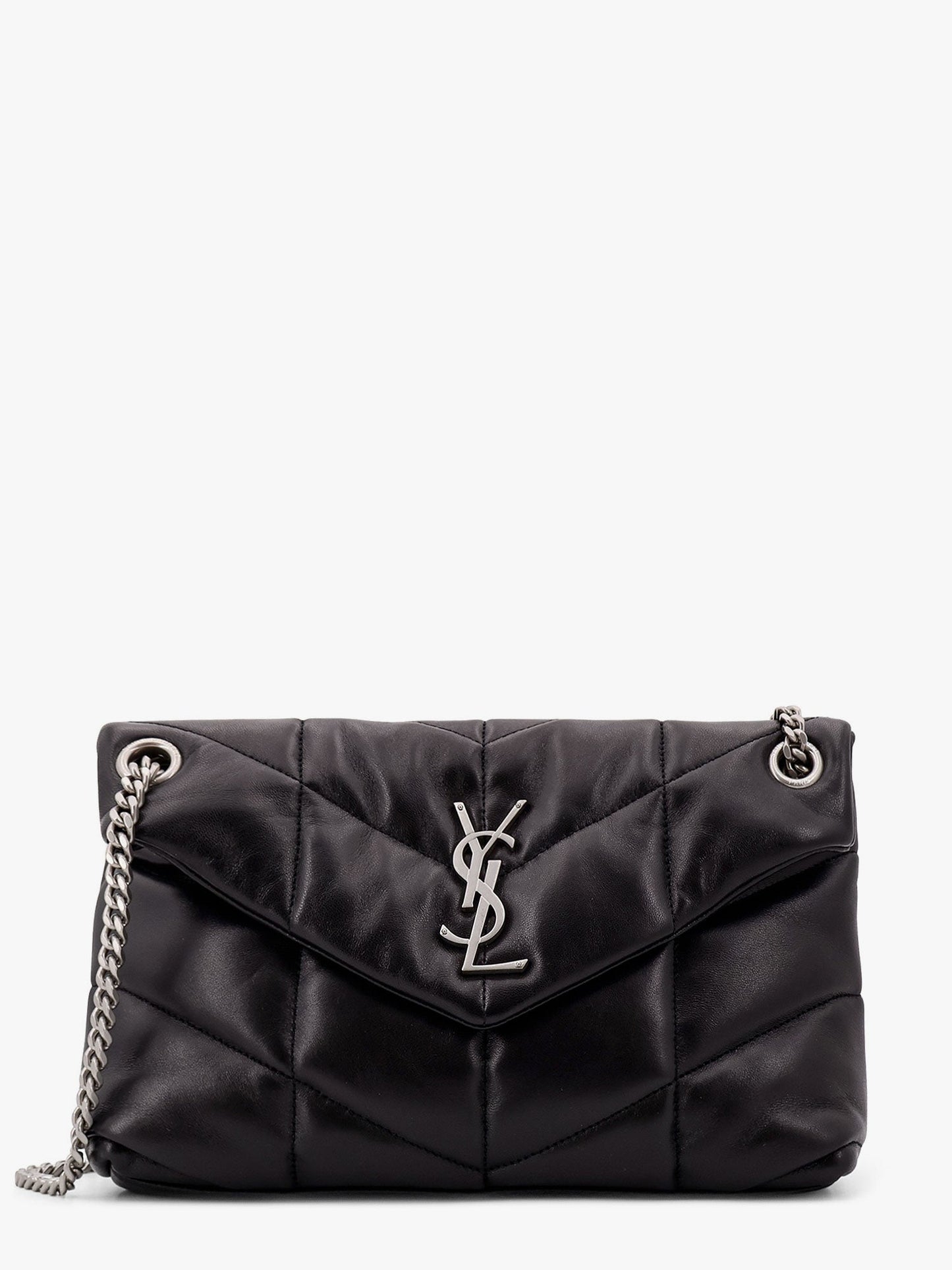 Loulou Puffer matelassé leather shoulder bag