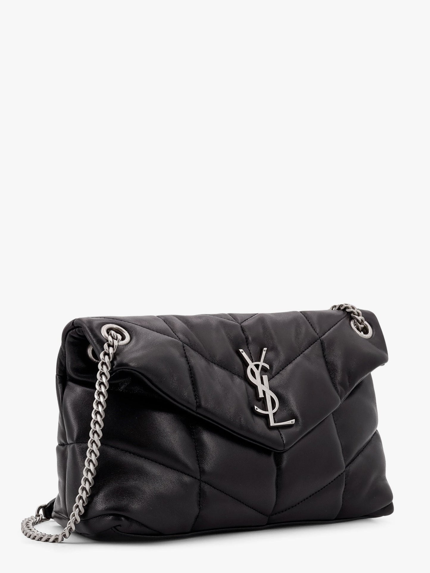 Loulou Puffer matelassé leather shoulder bag