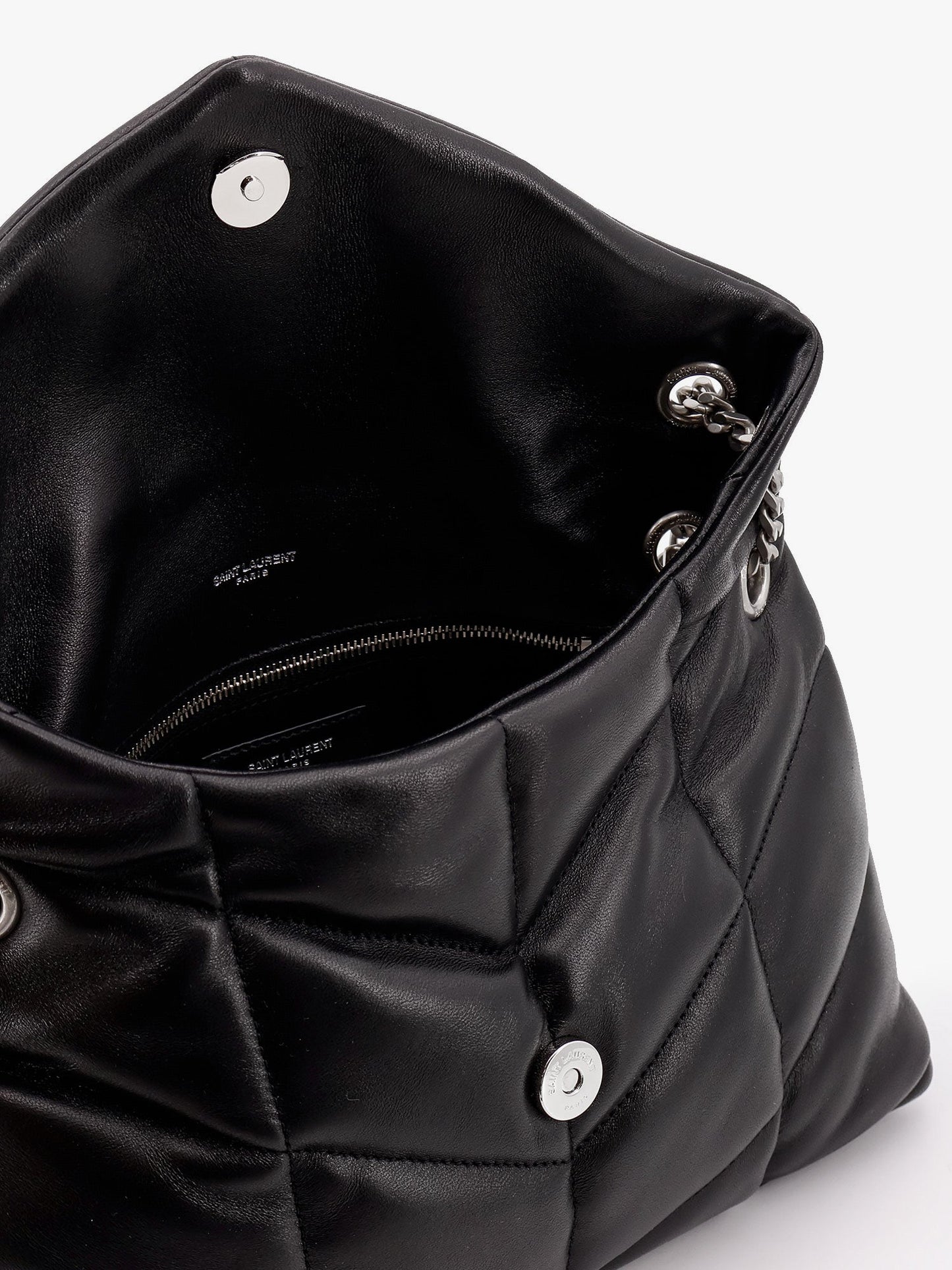 Loulou Puffer matelassé leather shoulder bag