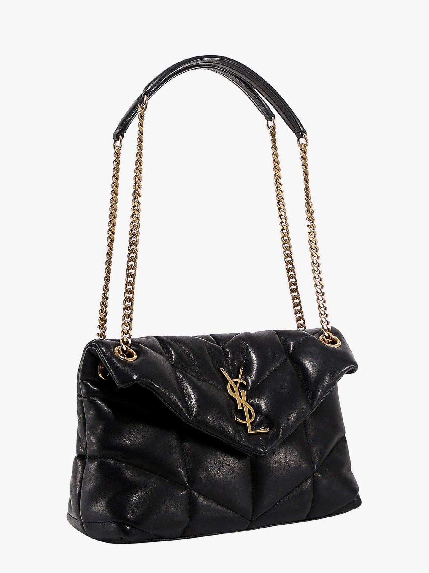 Loulou Puffer matelassé leather shoulder bag