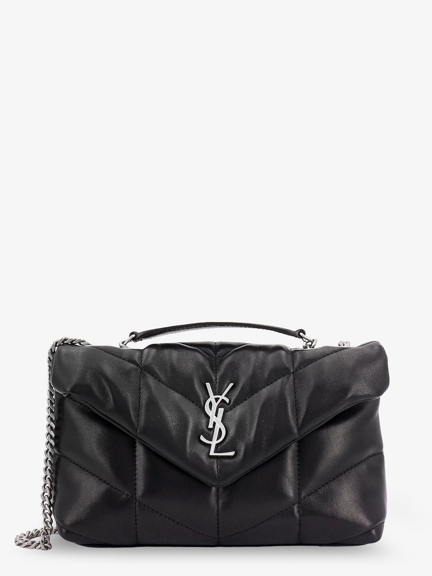 Loulou Puffer Toy matelassé leather crossbody bag