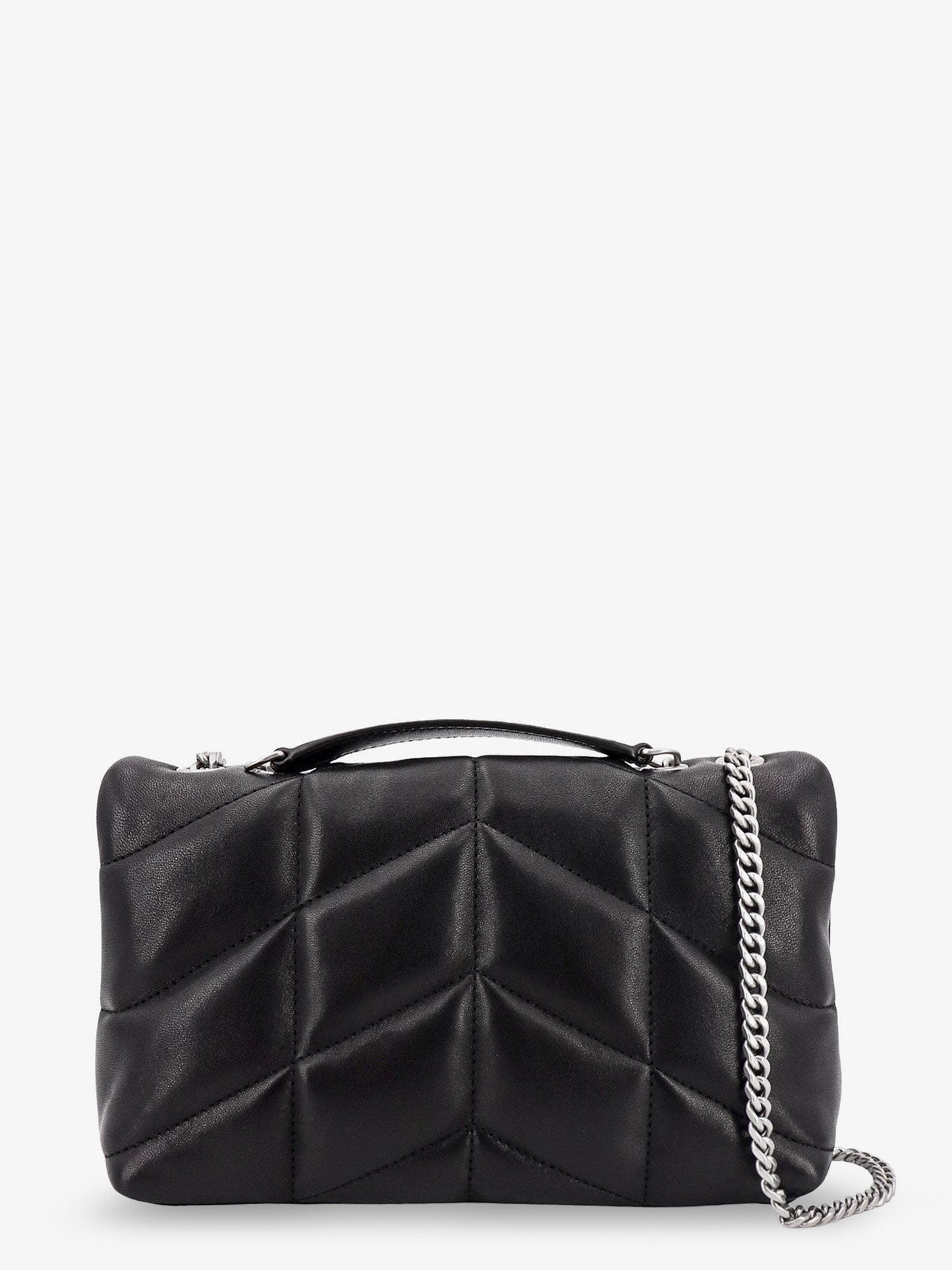 Loulou Puffer Toy matelassé leather crossbody bag