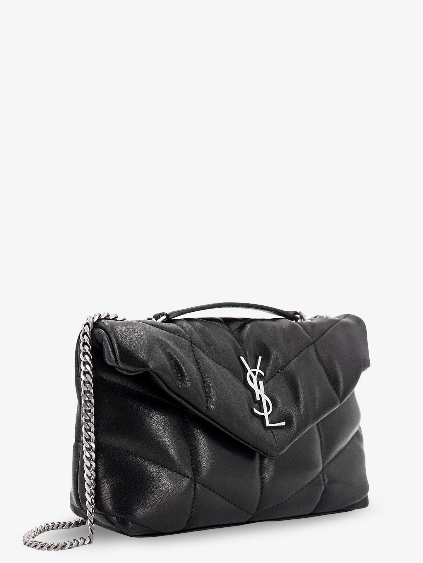 Loulou Puffer Toy matelassé leather crossbody bag