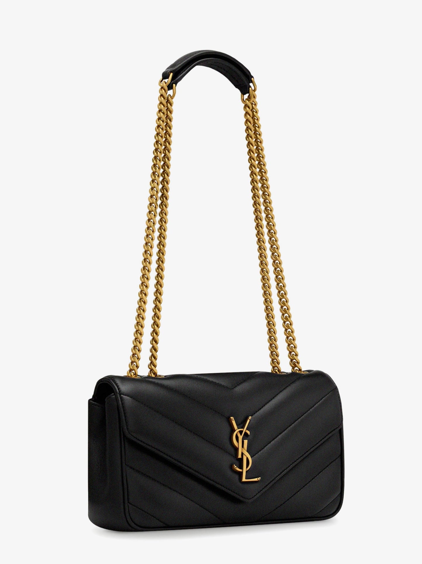 Loulou Small matelassé leather shoulder bag
