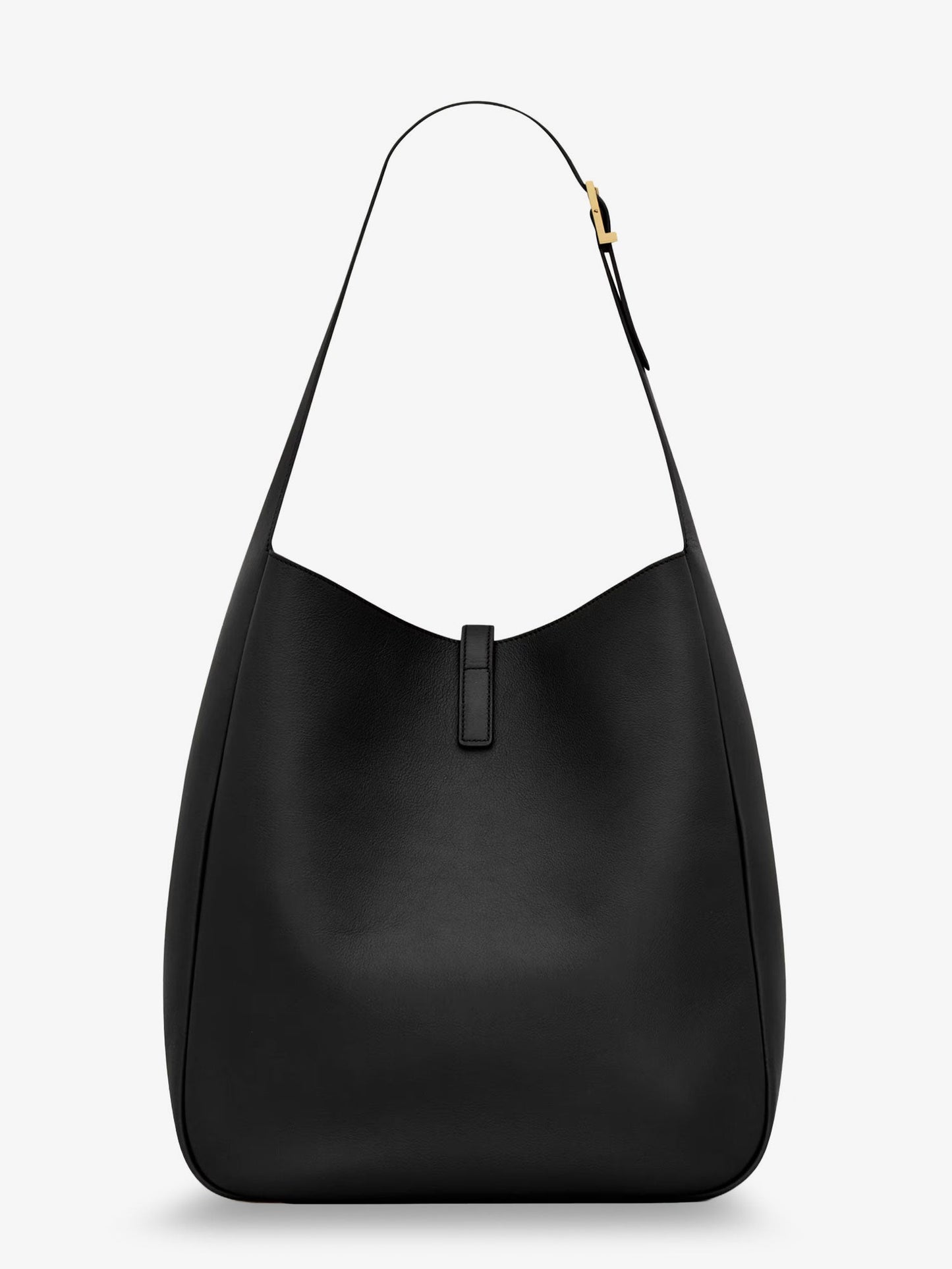 Le 5 à 7 hammered leather shoulder bag