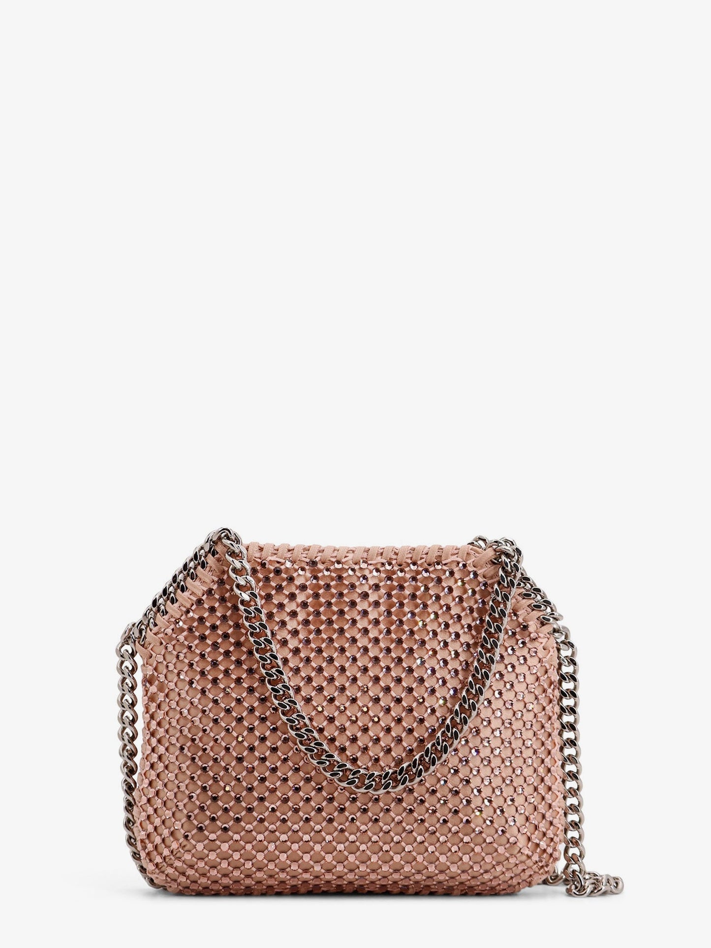 Falabella Mini mesh and crystal crossbody bag