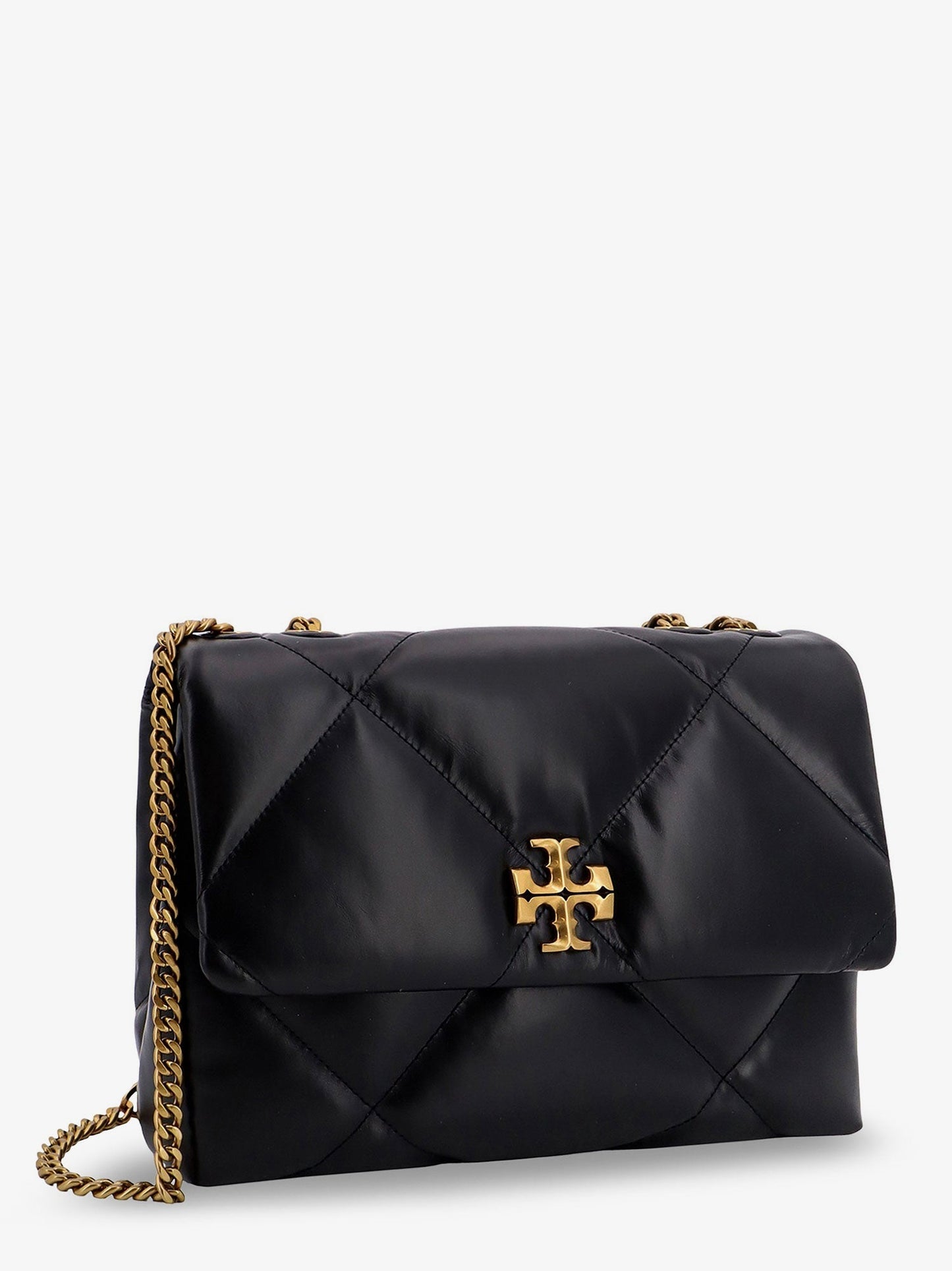 Kira Diamond Quilt Convertible leather crossbody bag