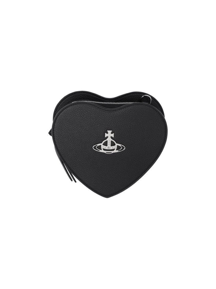 Vivienne Westwood Louise Heart' Crossbody – Black