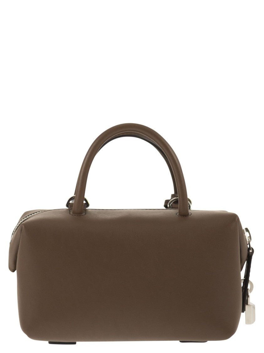 Max Mara Holdalls - Small Natural Leather Satchel