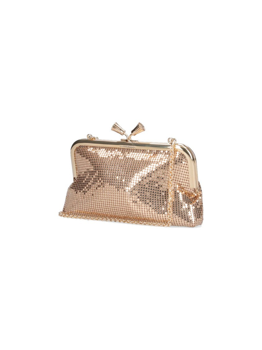 Anya Hindmarch "Maud" Pouch – Gold