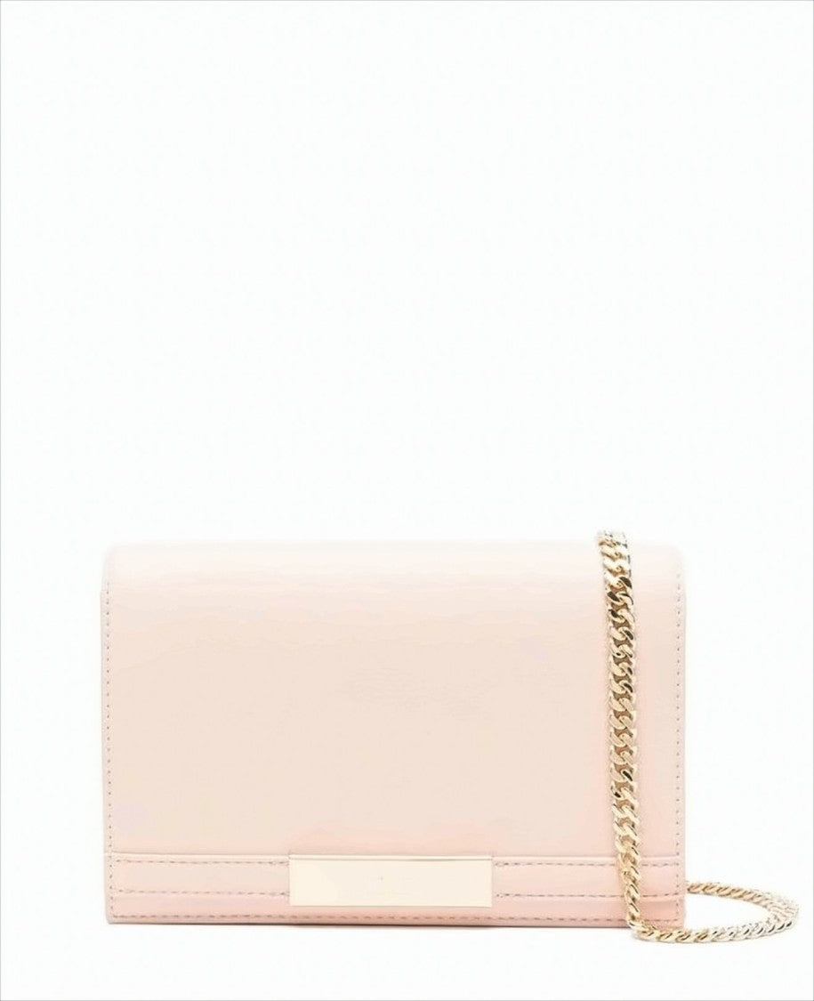 Elisabetta Franchi Shoulder Bag With Gold Chain Strap