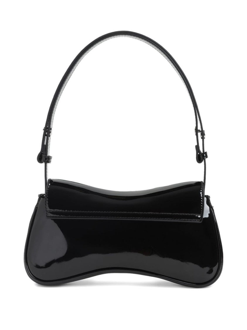 Diesel Glossy Black Handbag