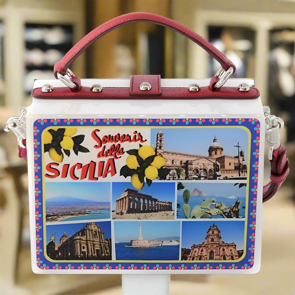 Dolce & Gabbana Sicily Plastica Handbag