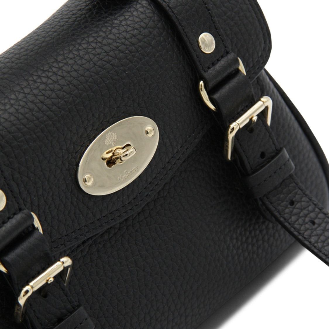 Mulberry Mini Alexa Heavy Grain Top Handle Bag