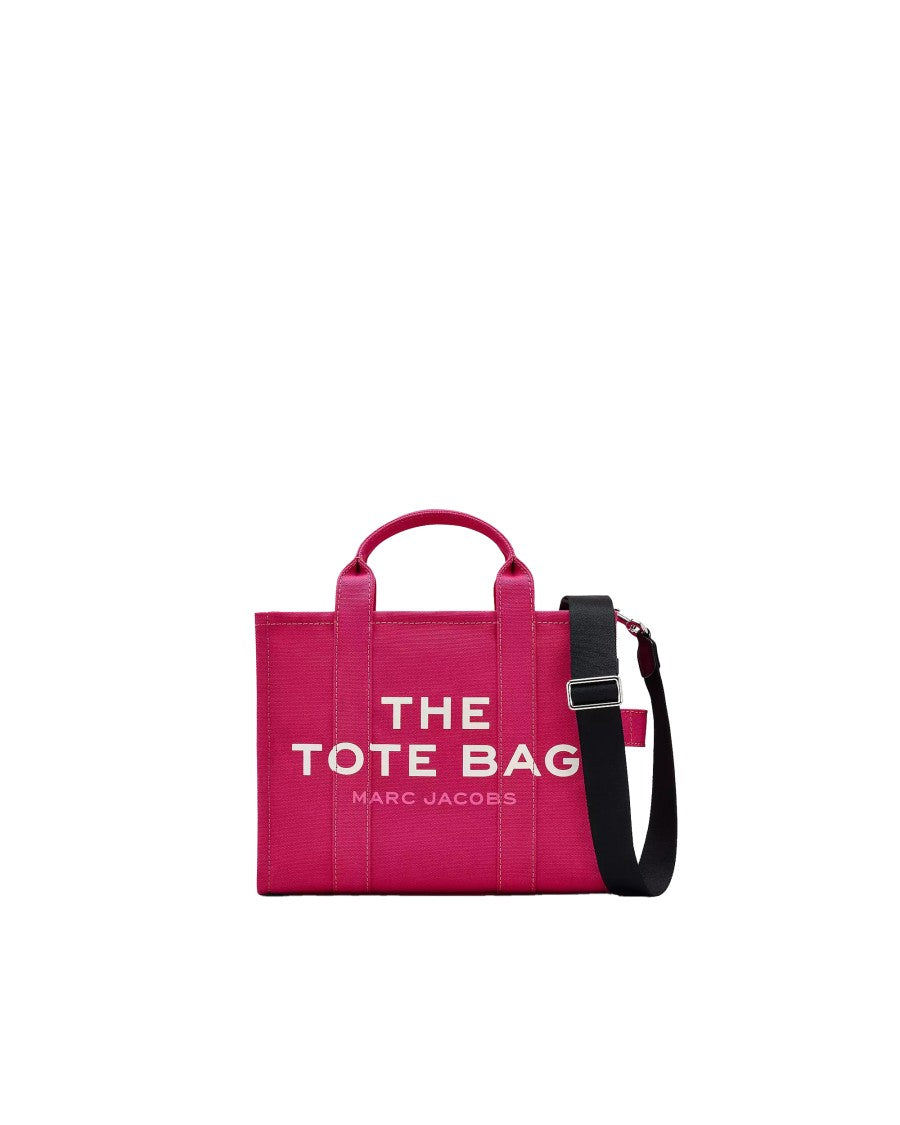 Marc Jacobs Textured Cotton Canvas Small Tote Bag