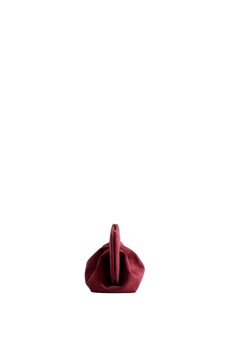 Themoirè Tia Suede Handbag