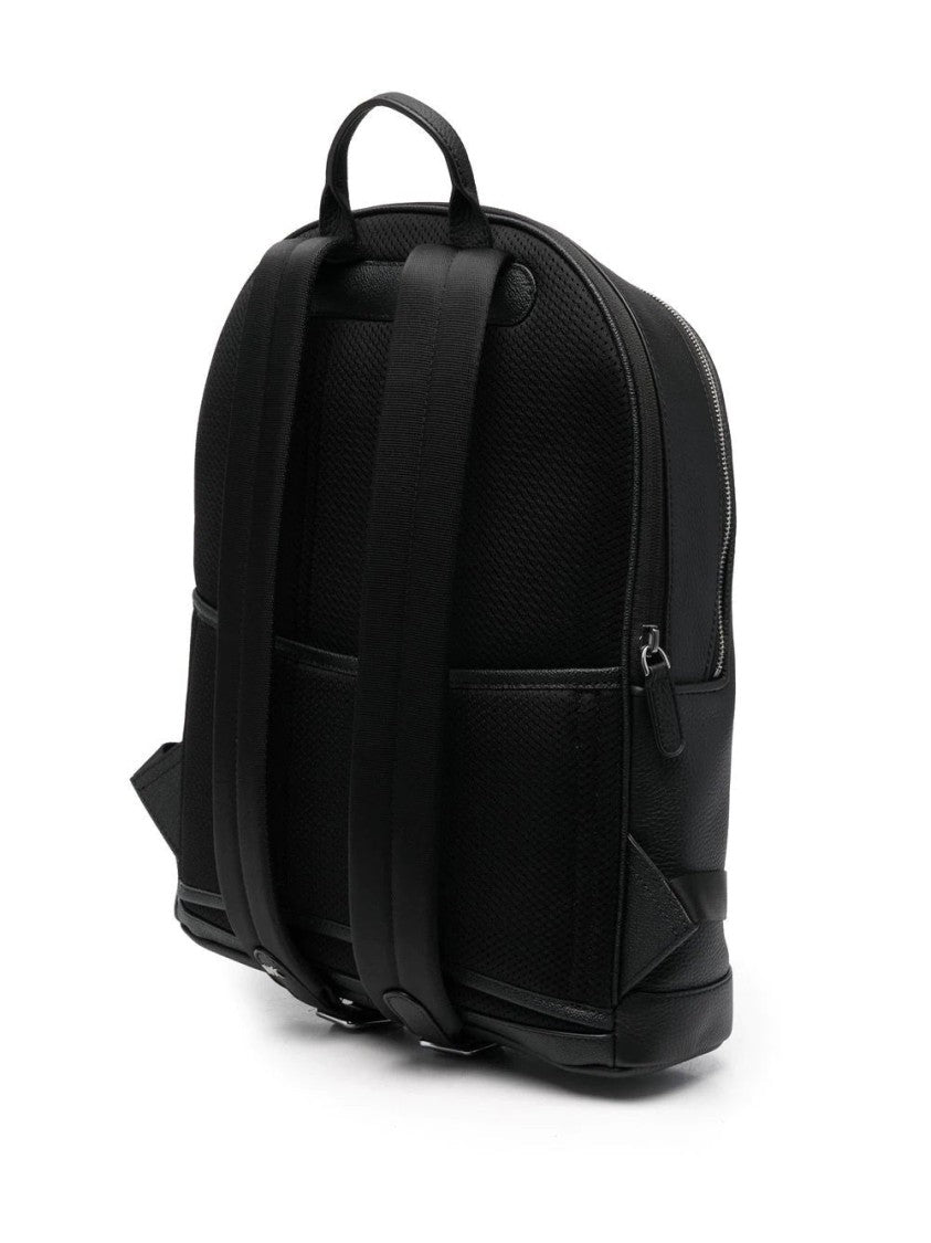 Michael Kors Hudson Slim Leather Backpack