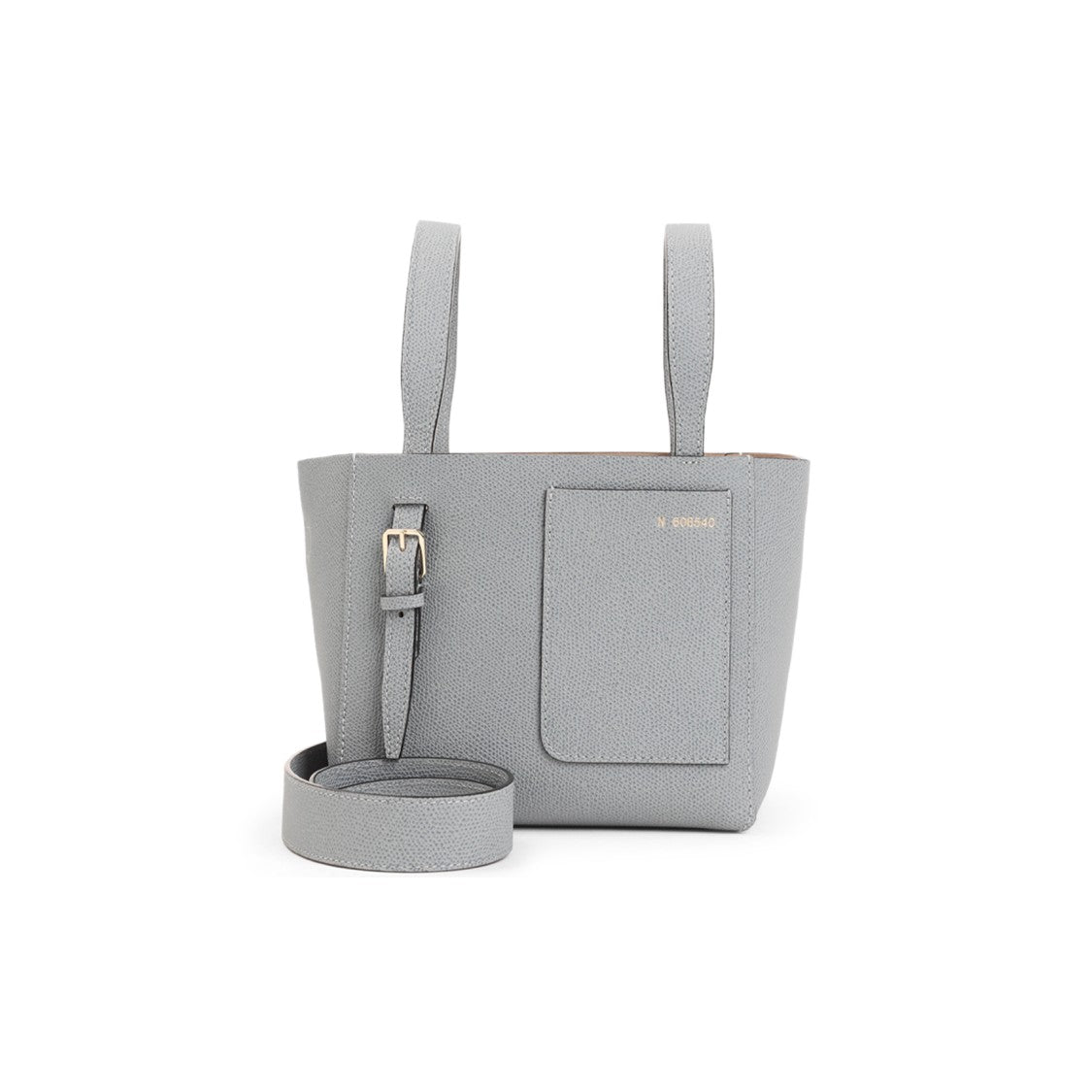 Valextra Niagara Mini Bucket Bag In Calf Leather