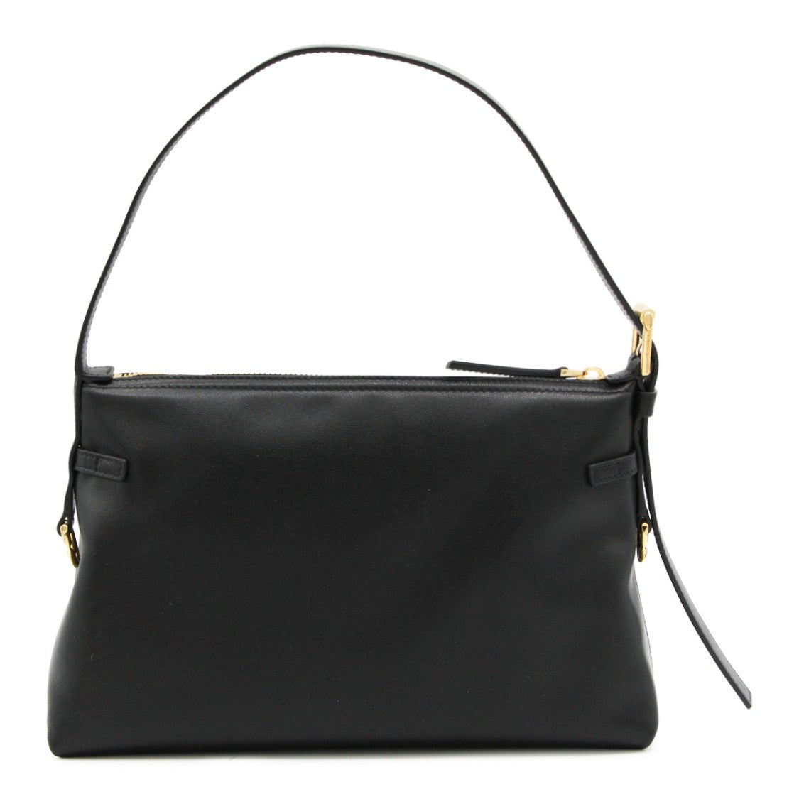 Givenchy Black Leather Voyou Shoulder Bag