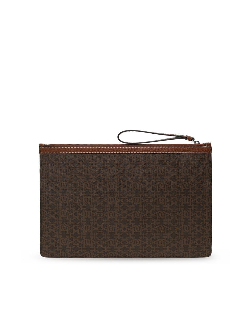 Bally Bollis Logo Large Clutch Bag