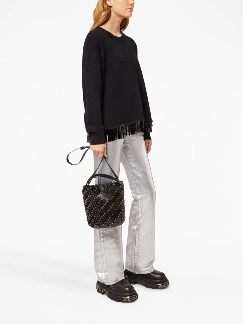 Paco Rabanne Minimalist Pochette With Structured Silhouette