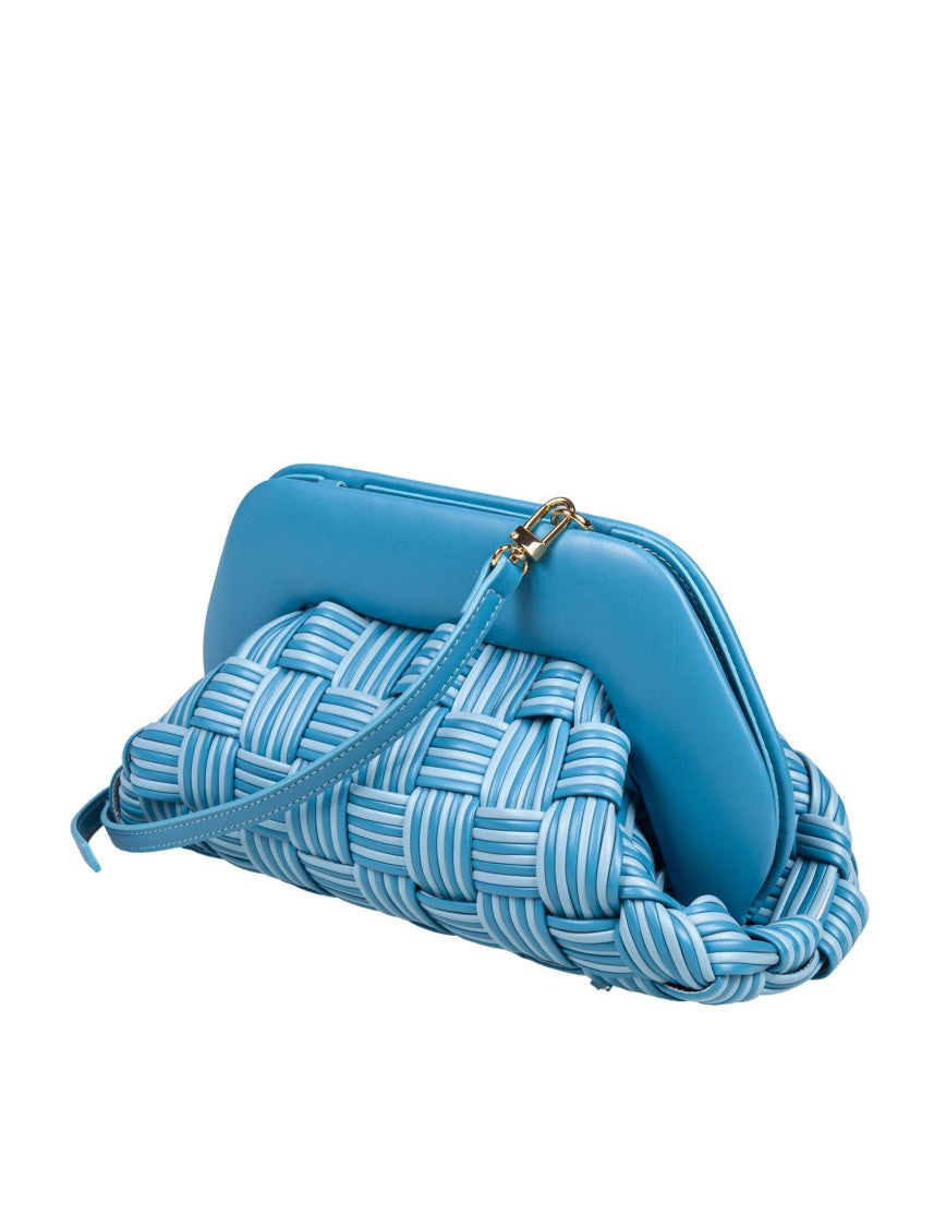 Themoirè Bios Woven Faux Leather Handbag