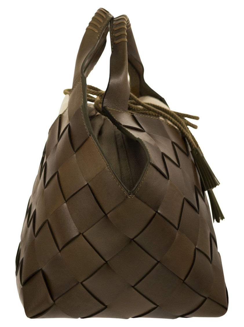 Dragon Botteghe - Braided Leather Bag