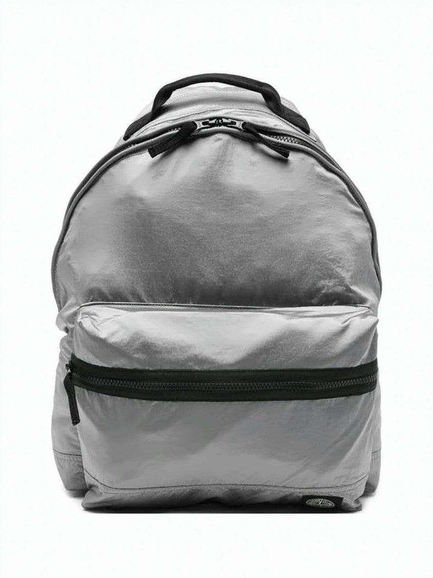 Stone Island Smooth Polyamide Silver Backpack