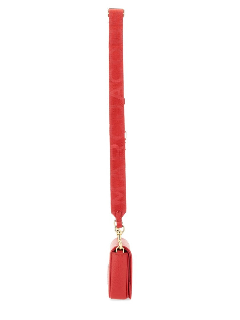 Marc Jacobs Compact Textured Leather Mini Shoulder Bag