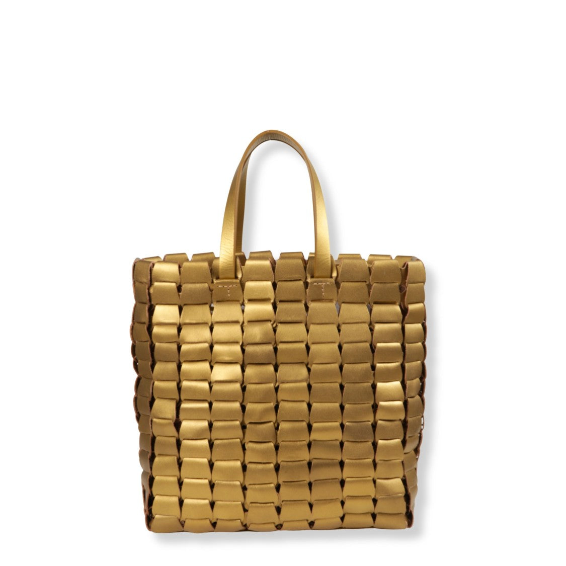 Dragon Diffusion Structured Neutral Tote Handbag With Top Handle