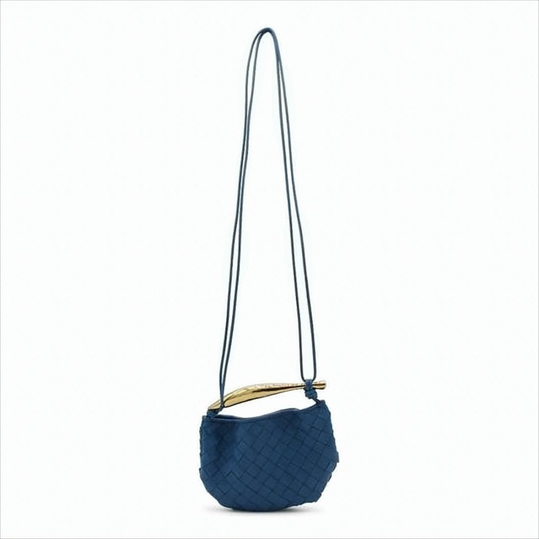Bottega Veneta Woven Lambskin Crossbody Bag
