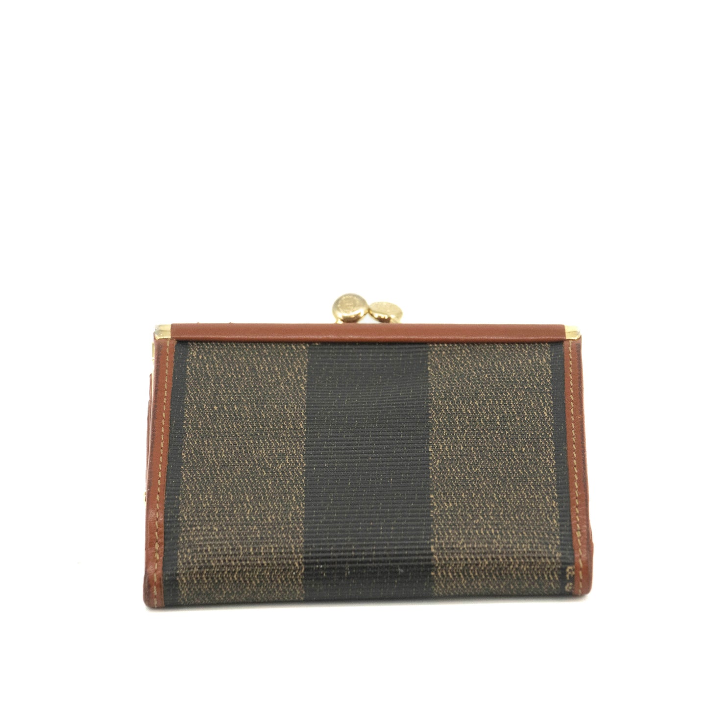 Fendi Coated Canvas Compact Wallet