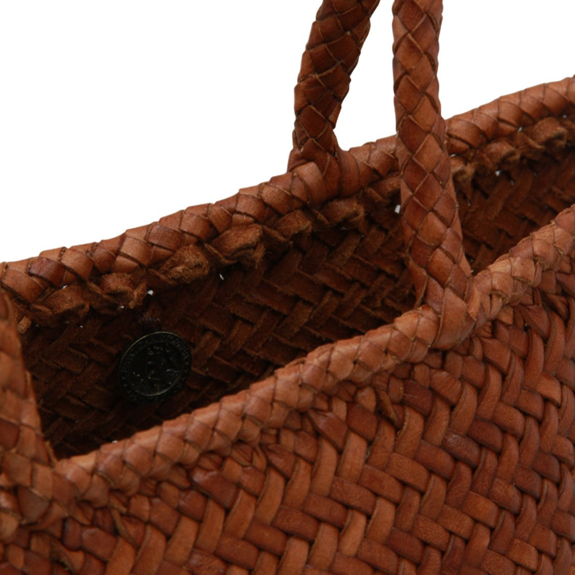 Dragon Diffusion Medium Woven Tote With Braided Handles