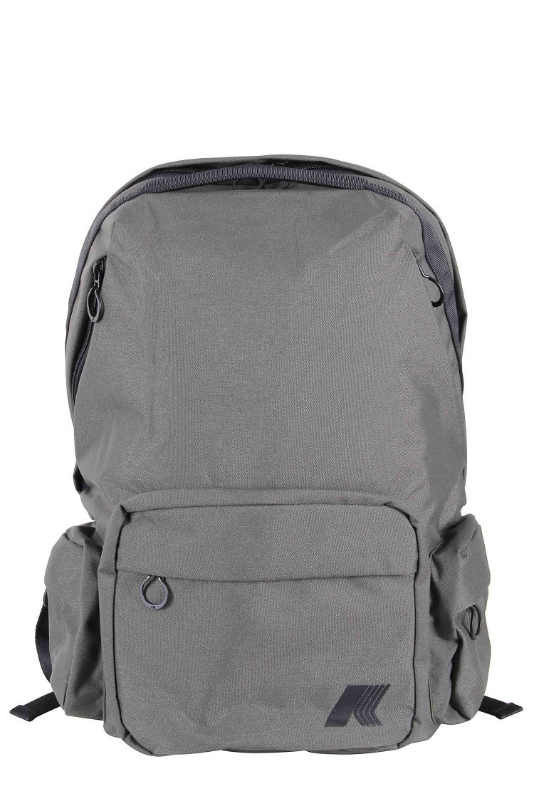 K-Way Spacious Green Polyester Backpack With Padded Straps