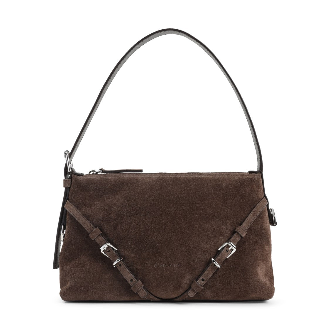 Givenchy Soft Suede Leather Shoulder Bag