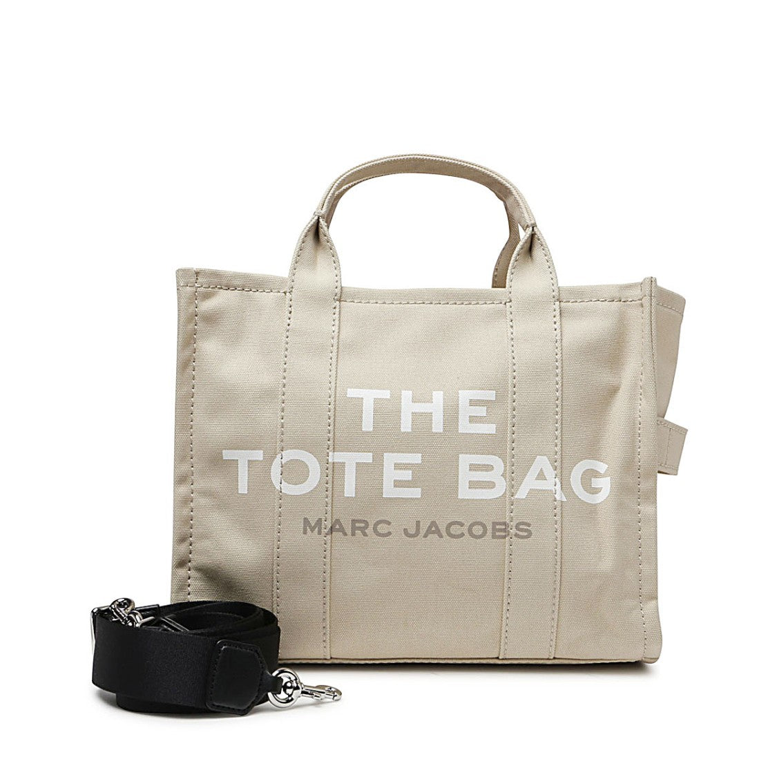 Marc Jacobs Beige Cotton The Medium Tote Bag