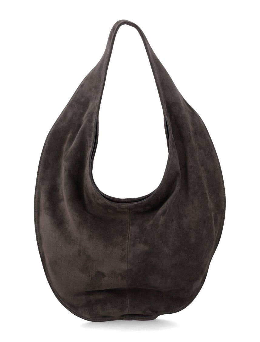 Maeden Suede Leather Cocoa Market Tote