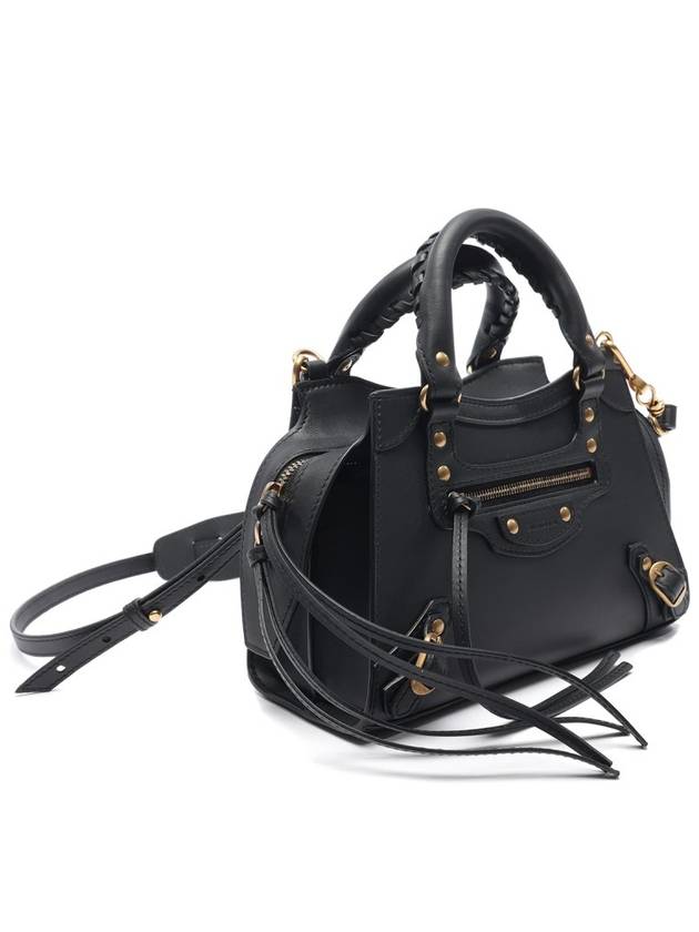 Luxury Balenciaga Trending 2025 Neo Classic City Mini Tote Bag Black