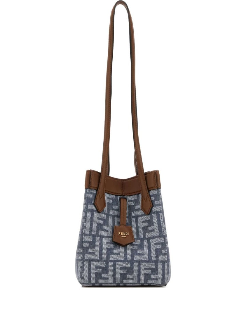 Fendi Structured Minimalistic Handbag With Smooth Finish