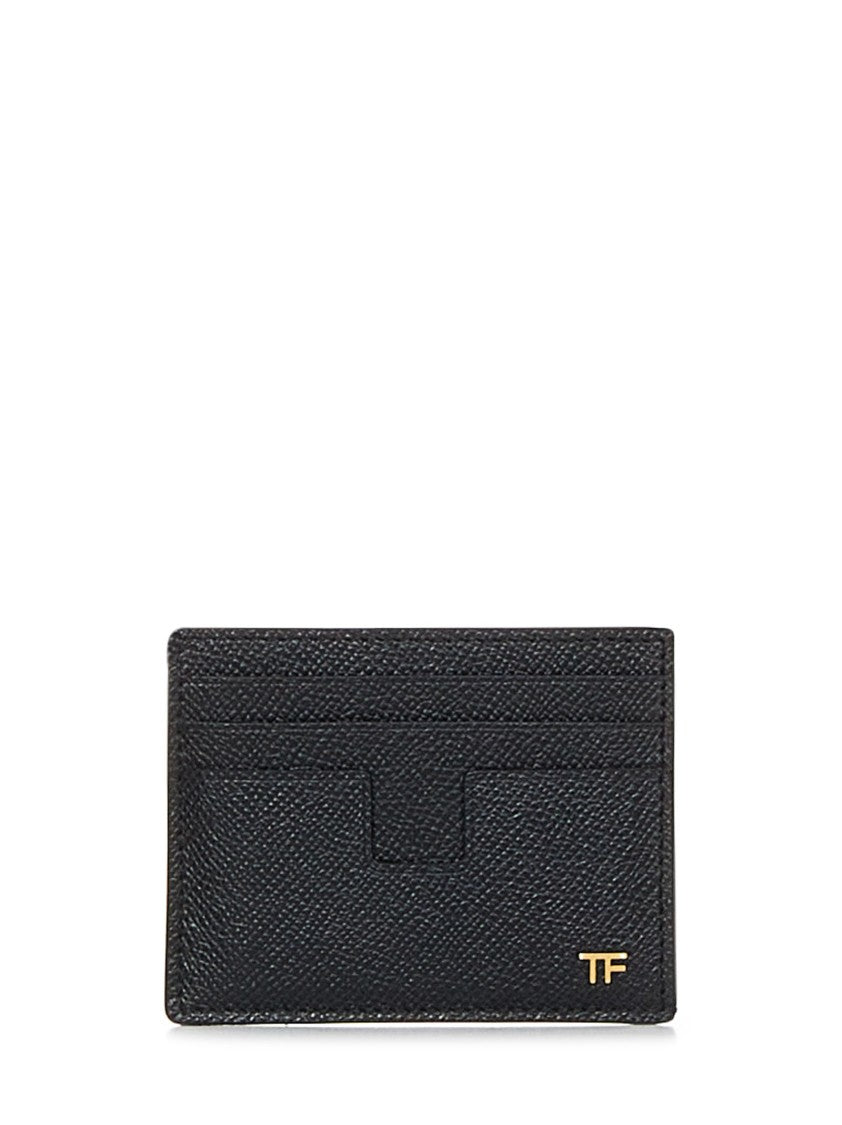Tom Ford Calfskin Logo Clutch